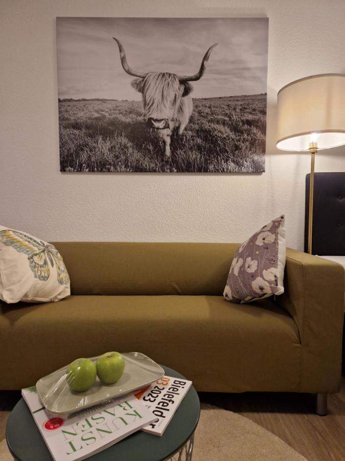 Stadt-Appartement Am Nordpark Bielefeld Esterno foto