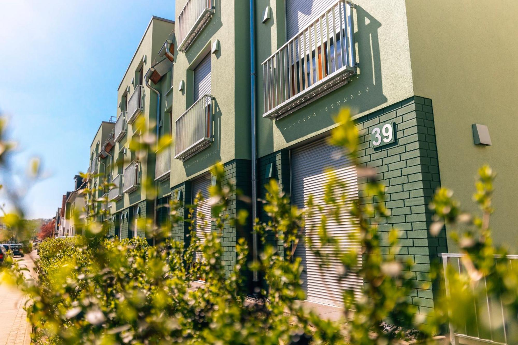 Stadt-Appartement Am Nordpark Bielefeld Esterno foto